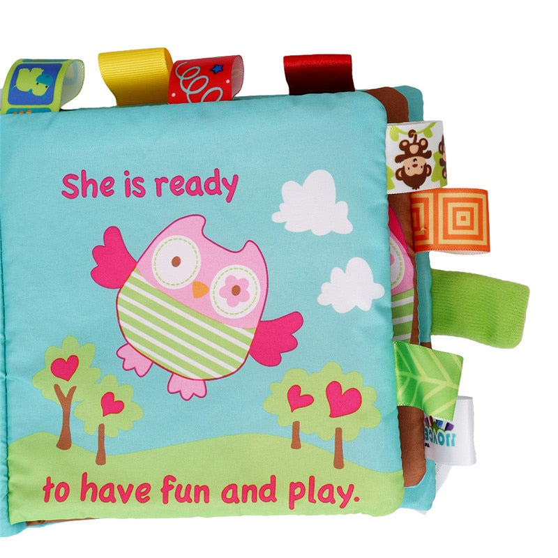 Newborn Early Learning Soft Cloth Book