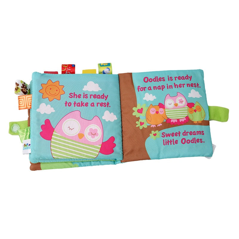 Newborn Early Learning Soft Cloth Book