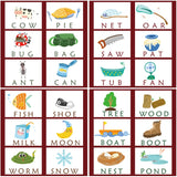 Wood Spelling Words Game