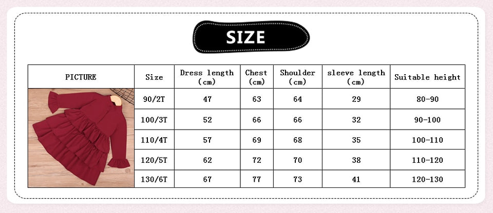 Bow Print Long Sleeve Princess Dress