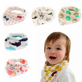 New Infant Triangle Cotton Absorbent Cloth Bib