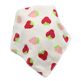 New Infant Triangle Cotton Absorbent Cloth Bib