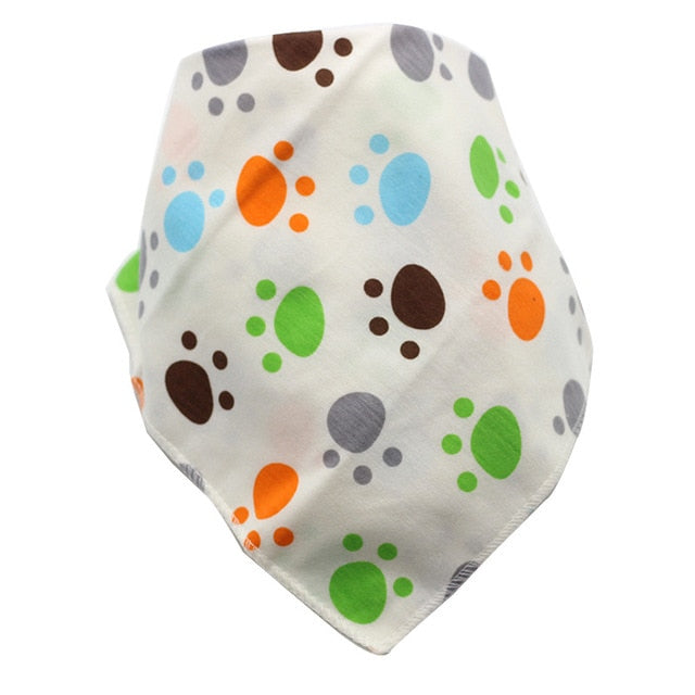 New Infant Triangle Cotton Absorbent Cloth Bib