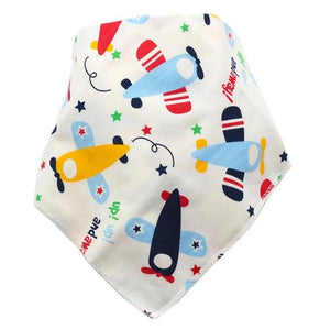 New Infant Triangle Cotton Absorbent Cloth Bib