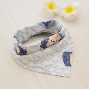 New Infant Triangle Cotton Absorbent Cloth Bib