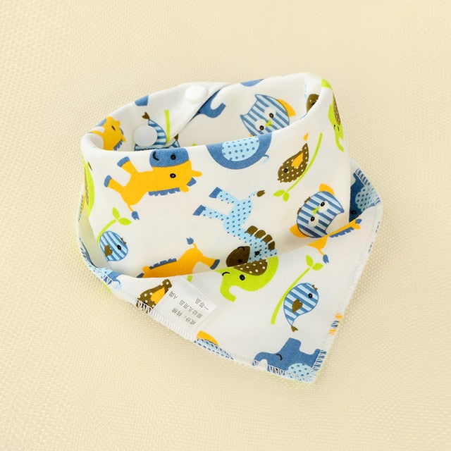 New Infant Triangle Cotton Absorbent Cloth Bib