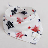 New Infant Triangle Cotton Absorbent Cloth Bib