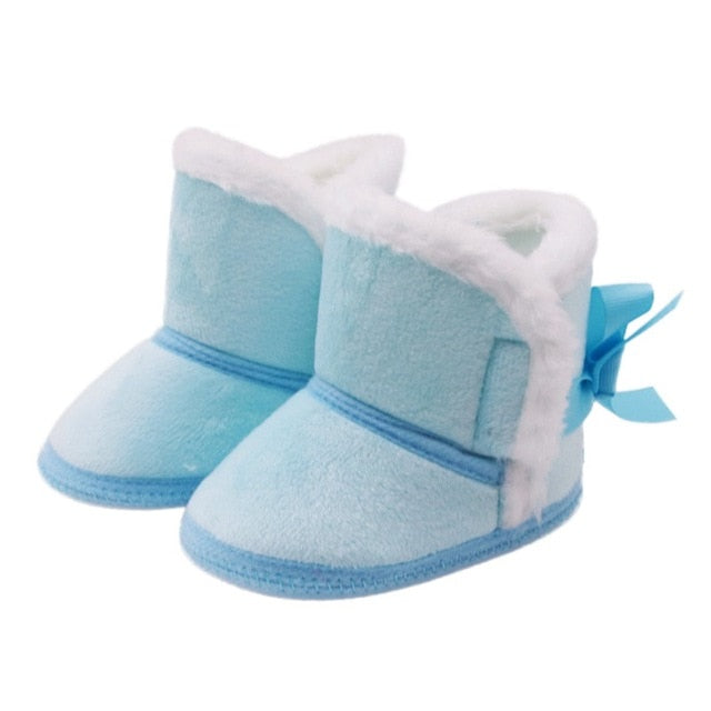 Cotton Cloth First Walker Anti-slip Toddler Sneaker