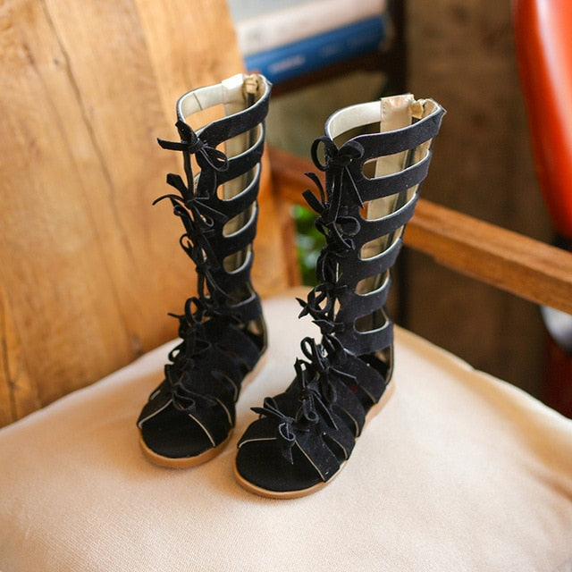 New Roman boots High-top girls sandals