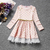 Girls Long-Sleeve Mini Tutu dress