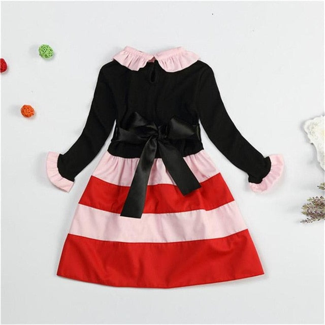 Girls Long-Sleeve Mini Tutu dress