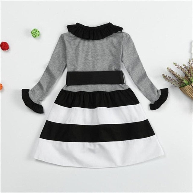 Girls Long-Sleeve Mini Tutu dress