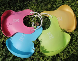 Baby Infant Waterproof Silicone Bib