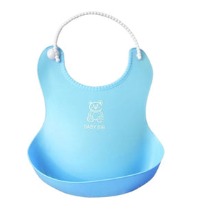 Baby Infant Waterproof Silicone Bib