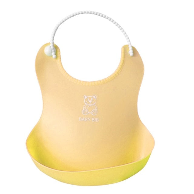 Baby Infant Waterproof Silicone Bib