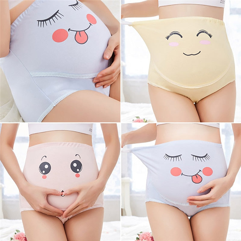 High-waist Belly Support Maternity Underwear