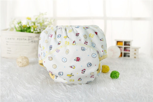 Cute Baby Cloth Diaper Training pant