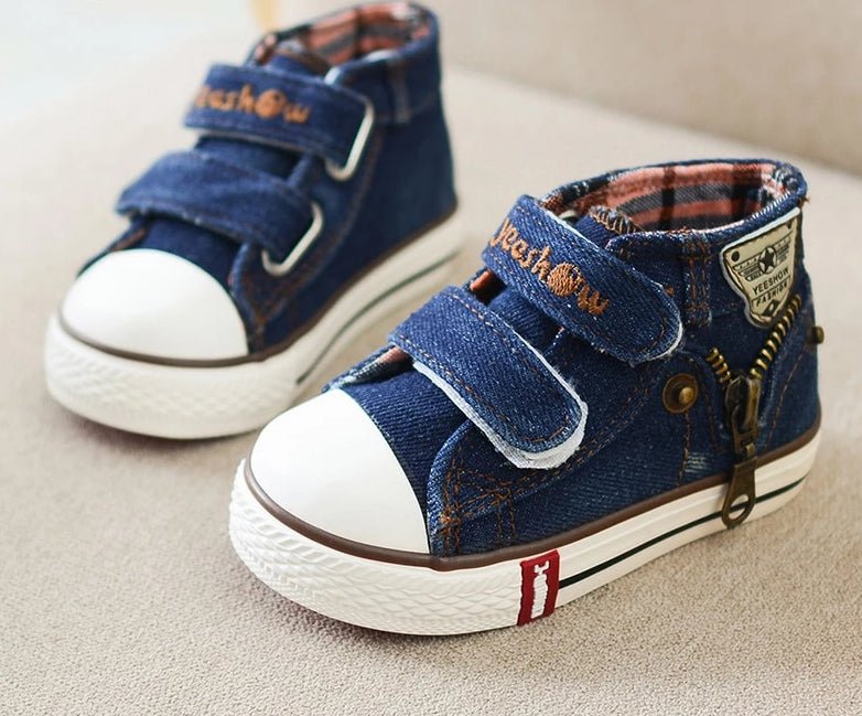 Children Canvas Baby Toddler Shoes