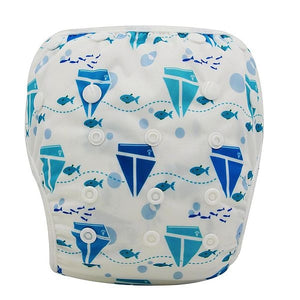 Baby Waterproof Adjustable Pool Pant Cloth Diapers