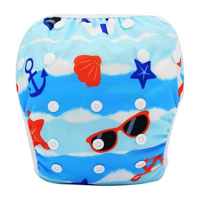 Baby Waterproof Adjustable Pool Pant Cloth Diapers