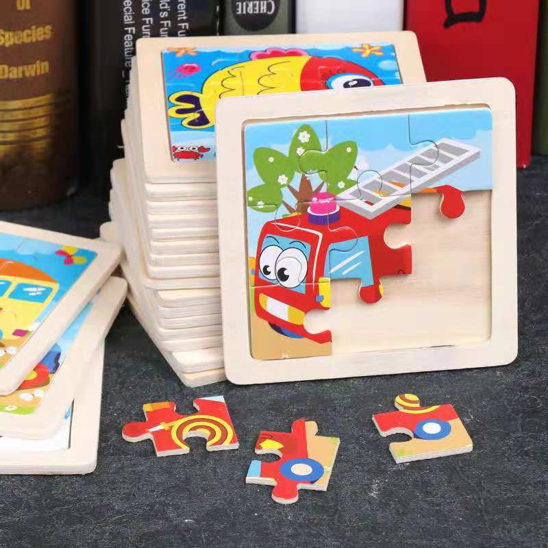 Mini Wooden Puzzle Toy