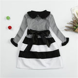 Girls Long-Sleeve Mini Tutu dress