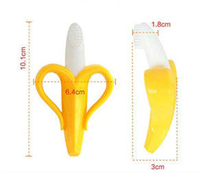 Banana Teething Toy Dental Care Toothbrush