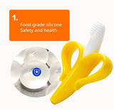 Banana Teething Toy Dental Care Toothbrush