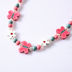 Cute Beaded Wood Jewelry