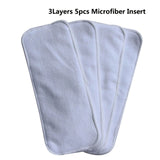 Reusable Bamboo Charcoal Diaper Inserts