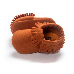 PU Suede Leather Newborn Baby Shoes