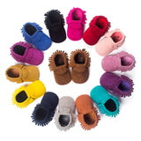 PU Suede Leather Newborn Baby Shoes