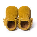 PU Suede Leather Newborn Baby Shoes