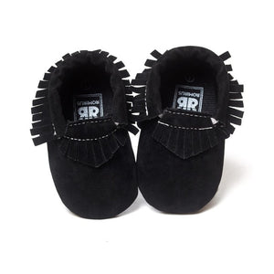 PU Suede Leather Newborn Baby Shoes