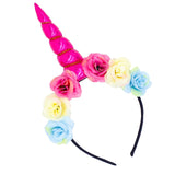 Girls Flower Cat Ears Unicorn Headbands