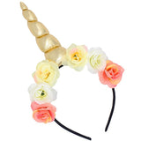 Girls Flower Cat Ears Unicorn Headbands