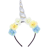 Girls Flower Cat Ears Unicorn Headbands