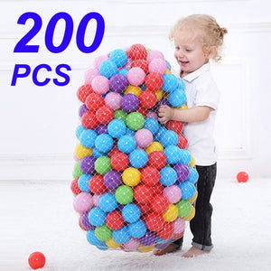 Colourful Plastic balls