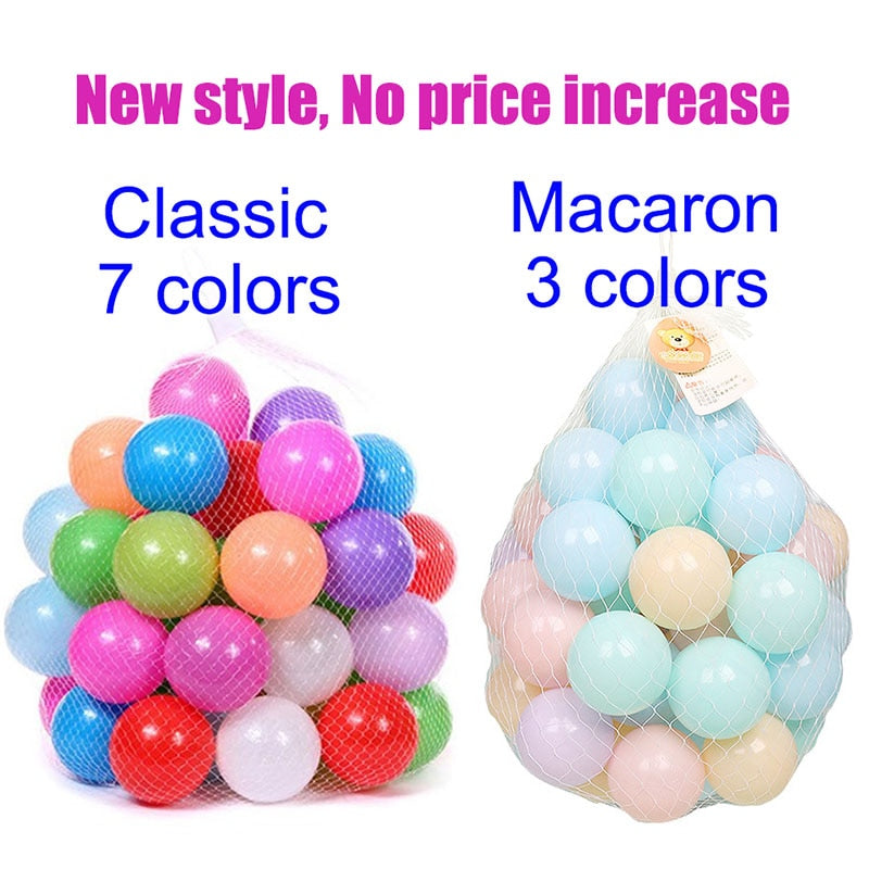 Colourful Plastic balls