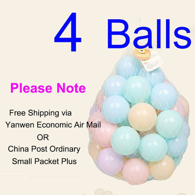 Colourful Plastic balls