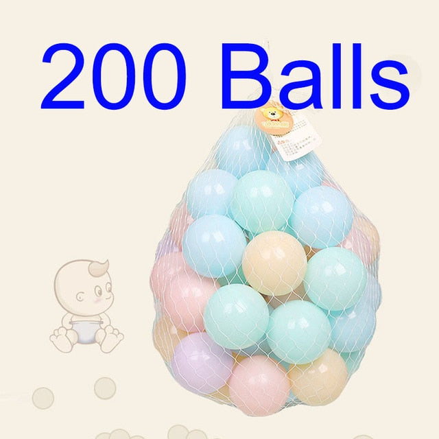 Colourful Plastic balls