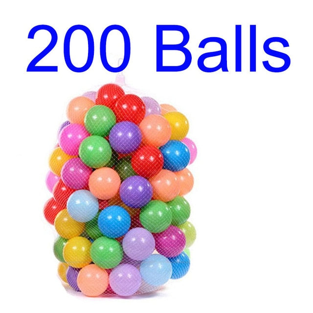 Colourful Plastic balls