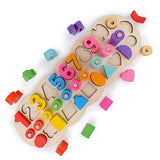 Kids Counting and Stacking Wooden Board