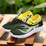 Unisex Kids Shock-Absorption Running Shoes