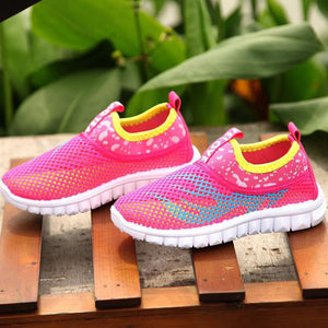 Unisex Kids Shock-Absorption Running Shoes