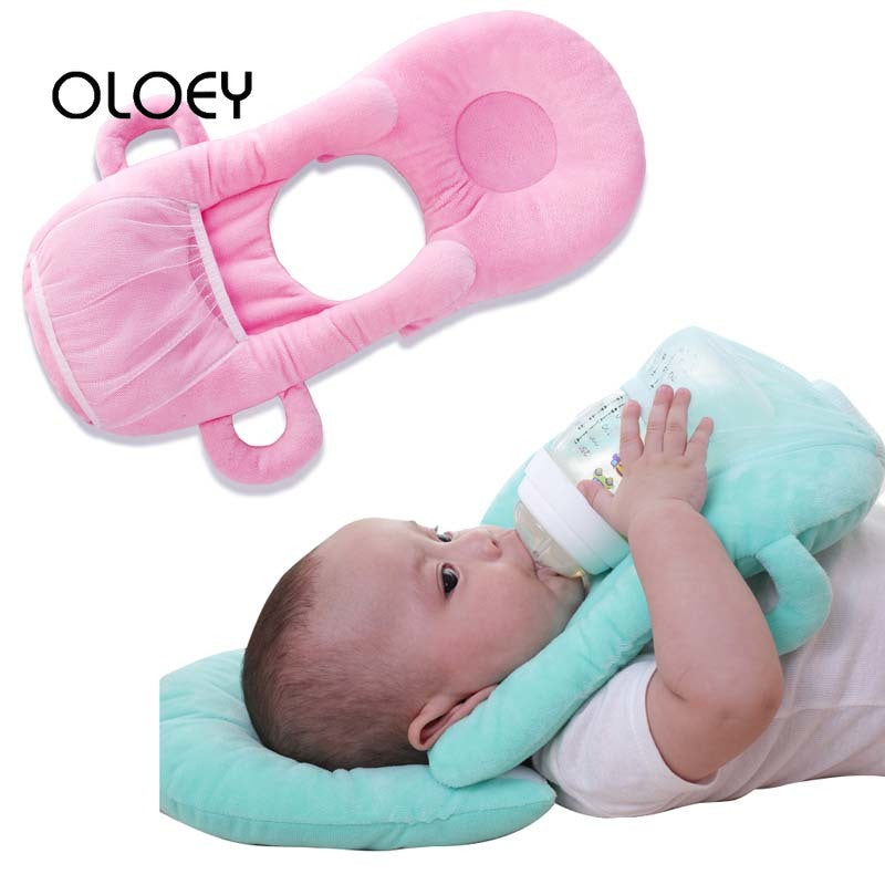 Infant Nursing Pillow Bottle Holder