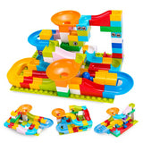 52-208Pcs Maze Balls Track Building Blocks