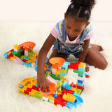 52-208Pcs Maze Balls Track Building Blocks