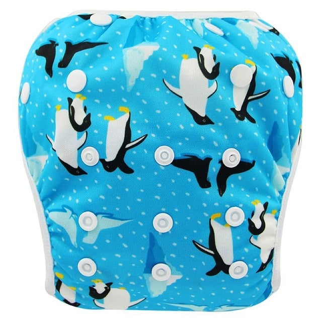 Baby Waterproof Adjustable Pool Pant Cloth Diapers