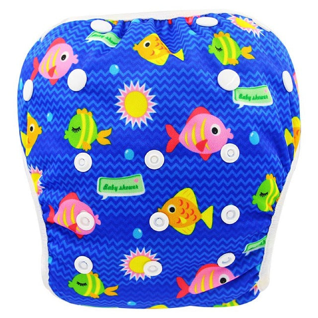 Baby Waterproof Adjustable Pool Pant Cloth Diapers